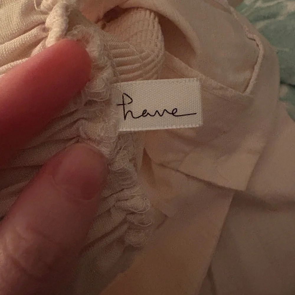 Chic Cream Button-Front Midi Dress - Picture 4 of 4